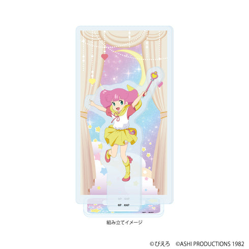 『魔法の天使クリィミーマミ×魔法のプリンセス ミンキーモモ』アクリルスタンドプレート02/ミンキーモモ(公式イラスト)